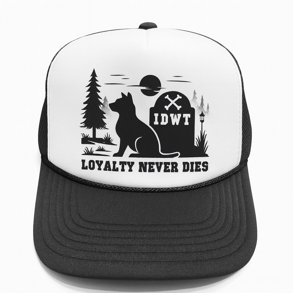Loyalty never dies hat Black- Camo