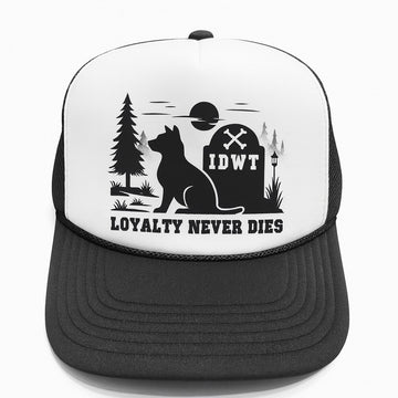 Loyalty never dies hat Black- Camo