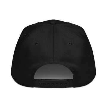 Crossbones Blackout Embroidered Hat - In Dogz We Trust - Back View