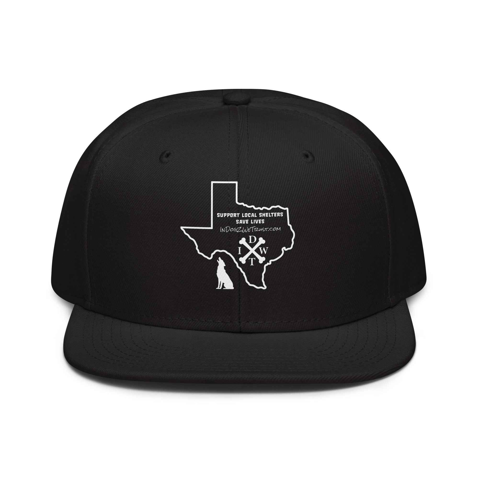 TX Support Local Shelters Snapback Hat