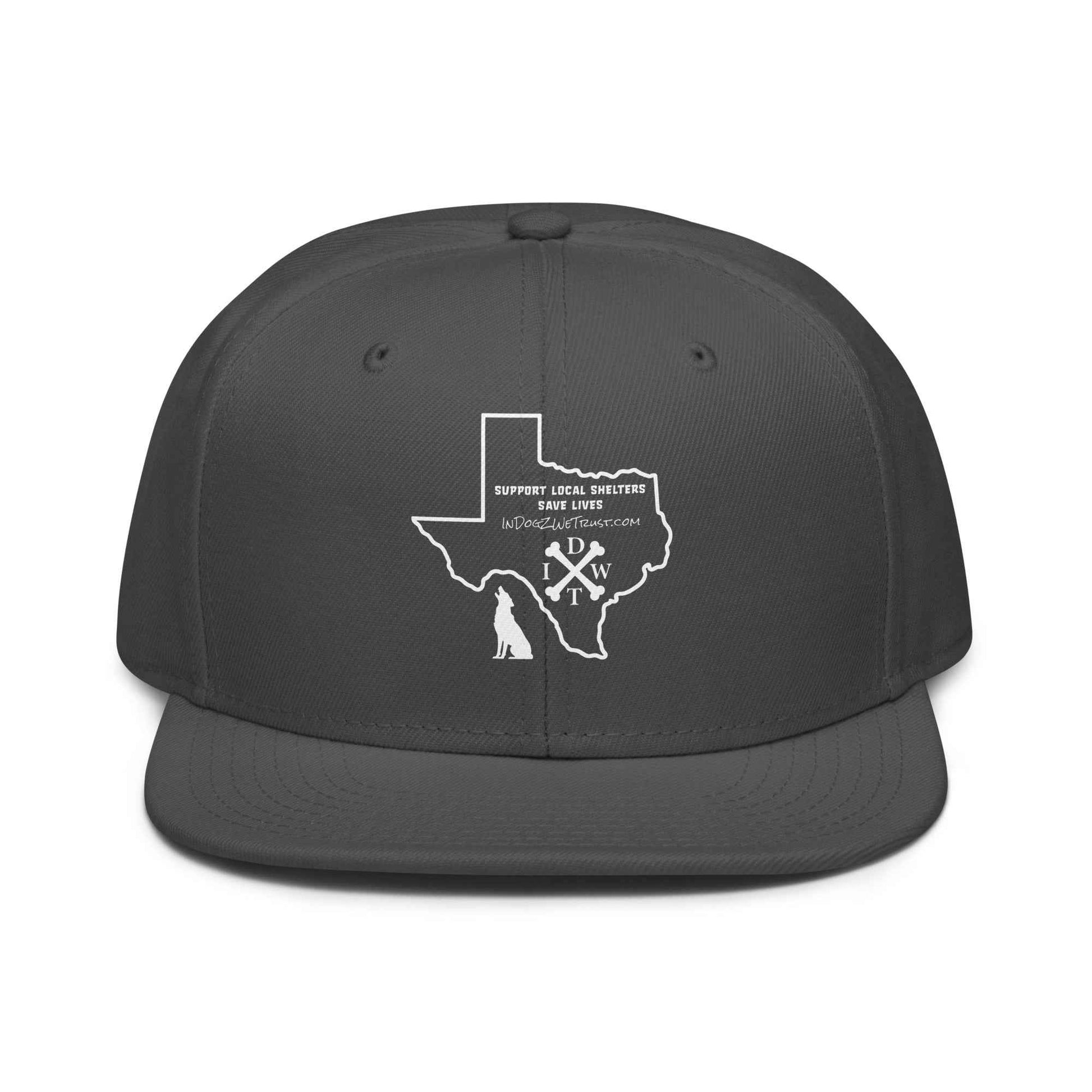 TX Support Local Shelters Snapback Hat