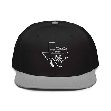 TX Support Local Shelters Snapback Hat