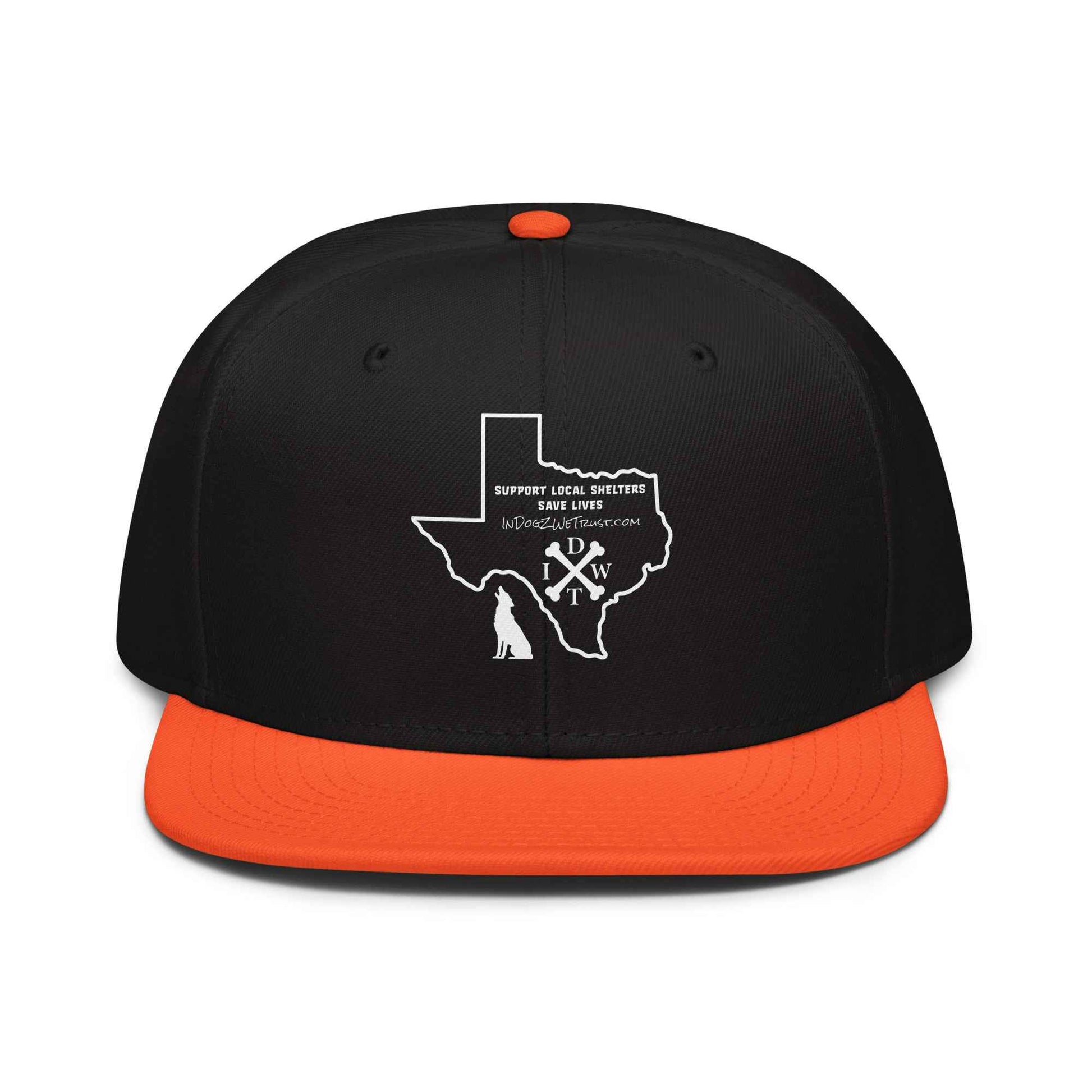 TX Support Local Shelters Snapback Hat