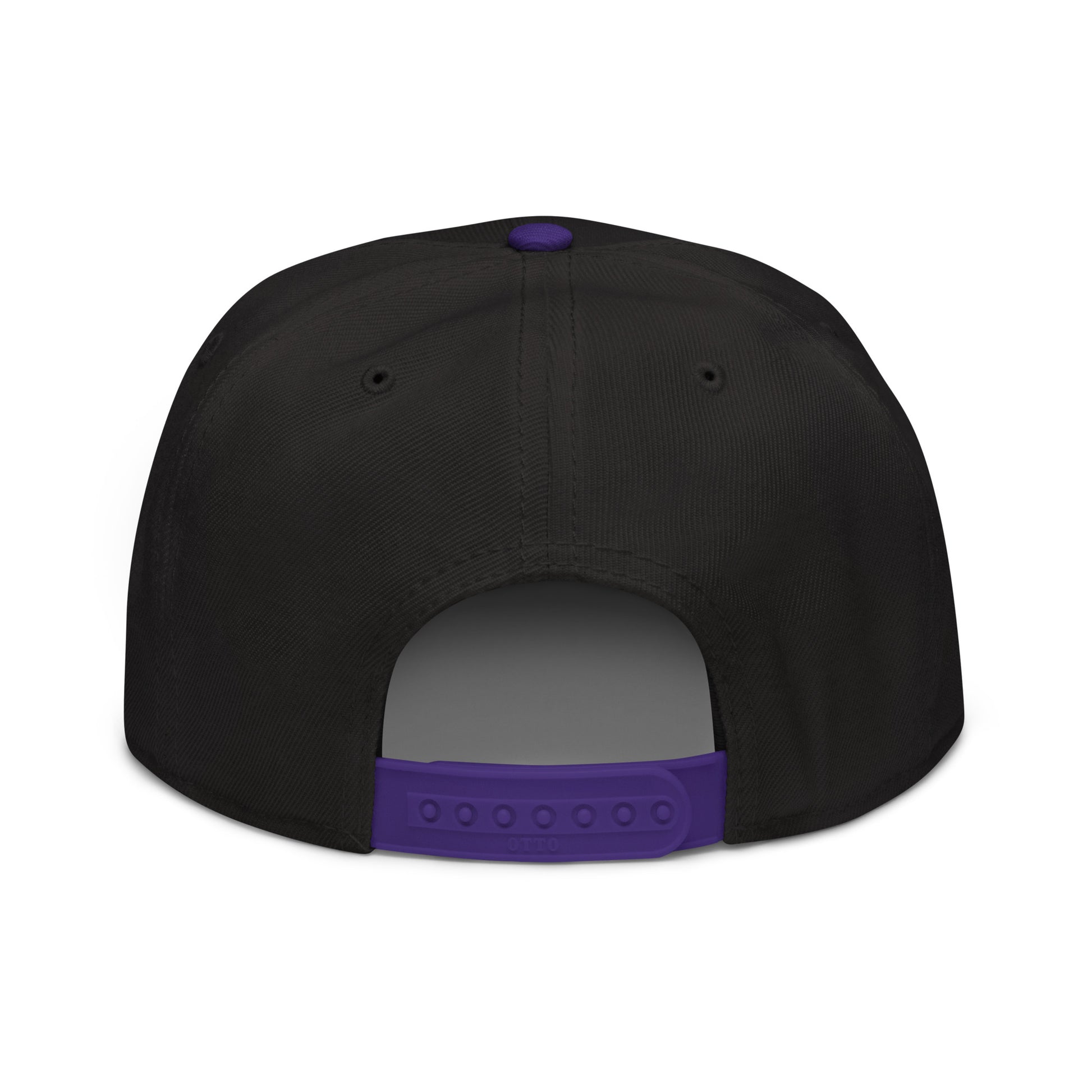 AZ Support Local Shelters Snapback Hat - Black with White Design - In Dogz We Trust - Back View