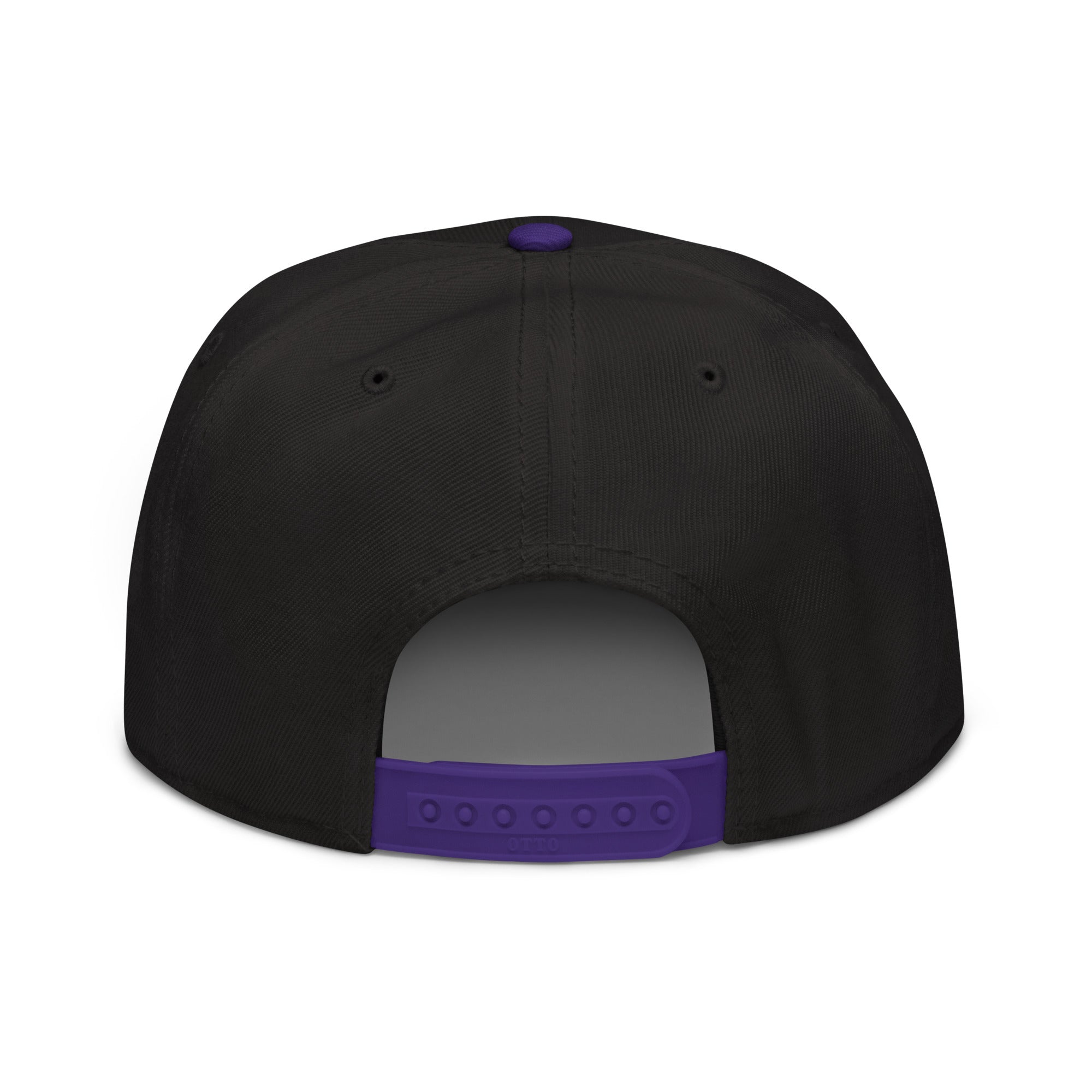 AZ Support Local Shelters Snapback Hat - Black with White Design - In Dogz We Trust - Back View