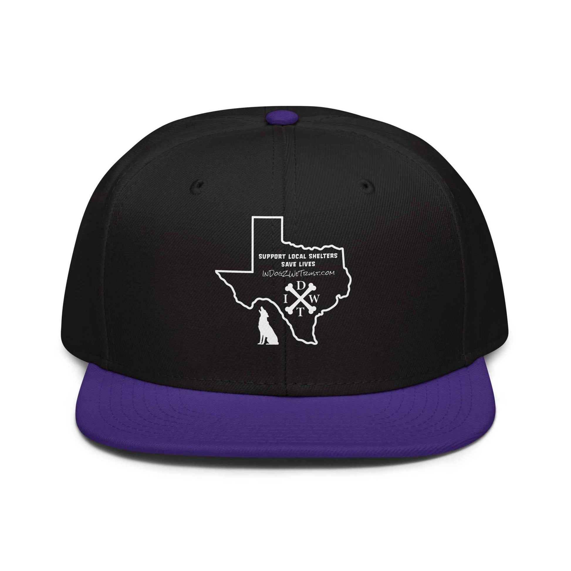 TX Support Local Shelters Snapback Hat