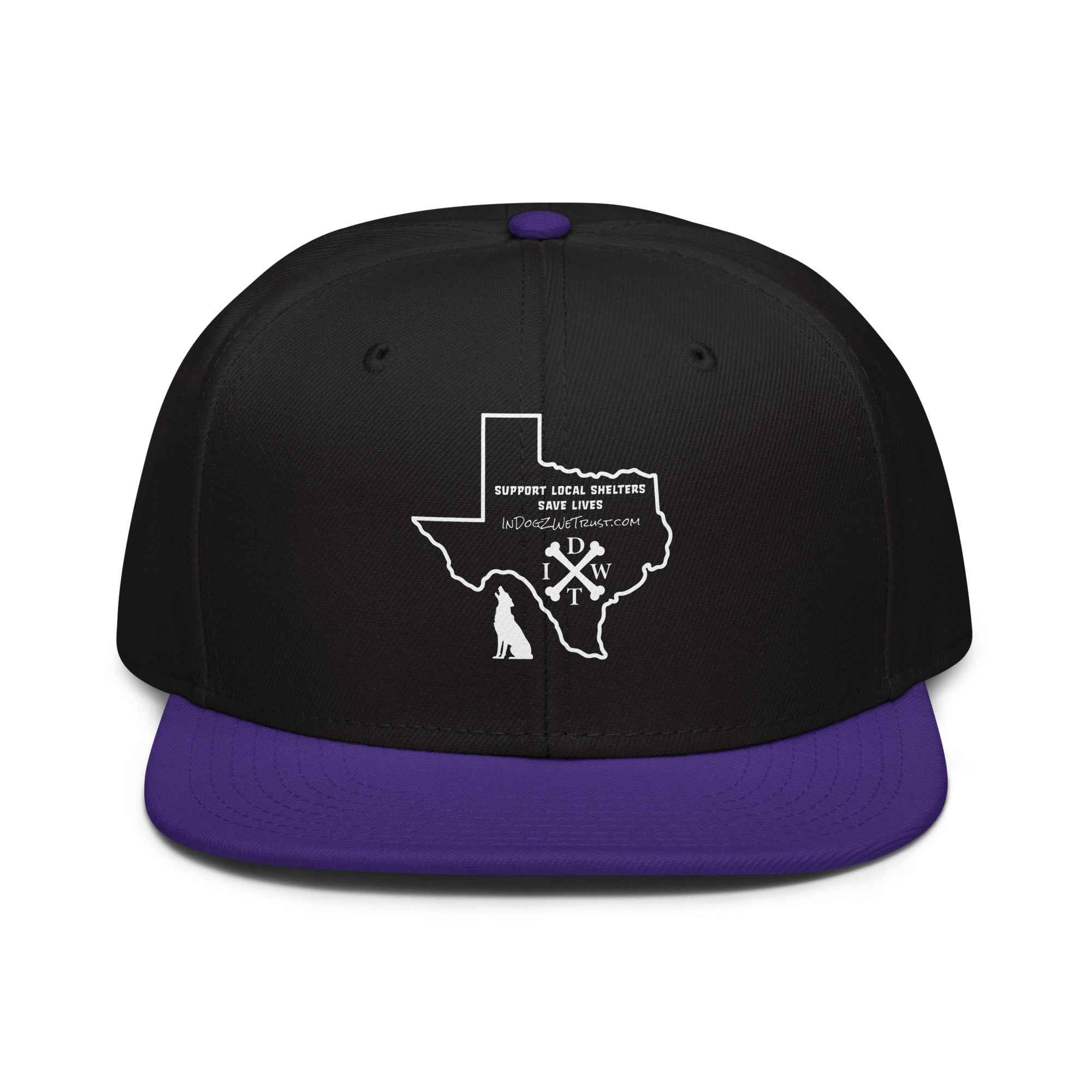 TX Support Local Shelters Snapback Hat