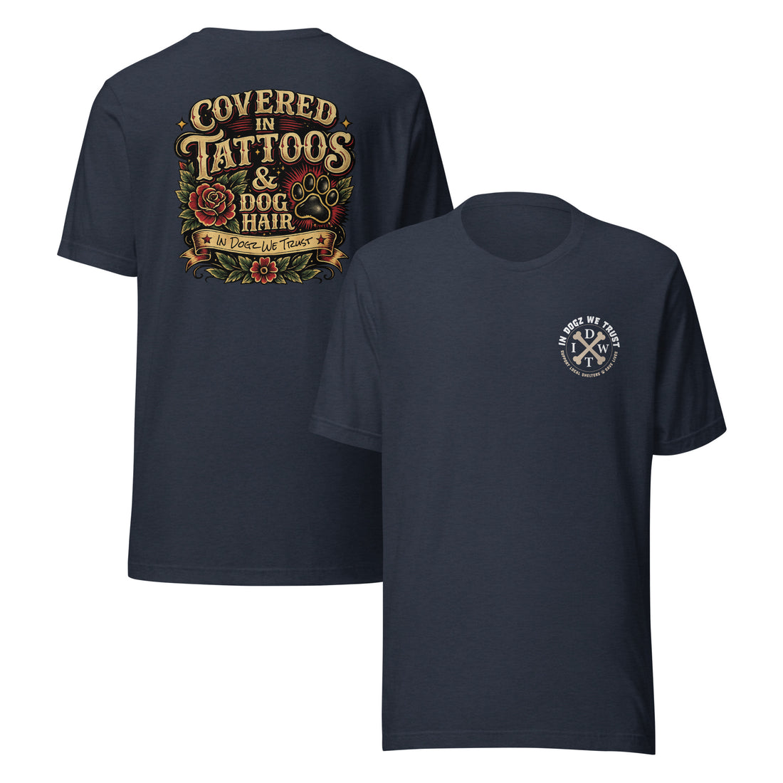 Tattoos & Dog Hair Tee
